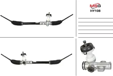 Новая Рулевая рейка Hyundai i10 2007-2013 (MSG). Артикул HY108