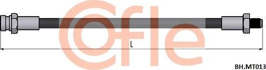 Тормозной шланг Cofle. Артикул 92.BH.MT013