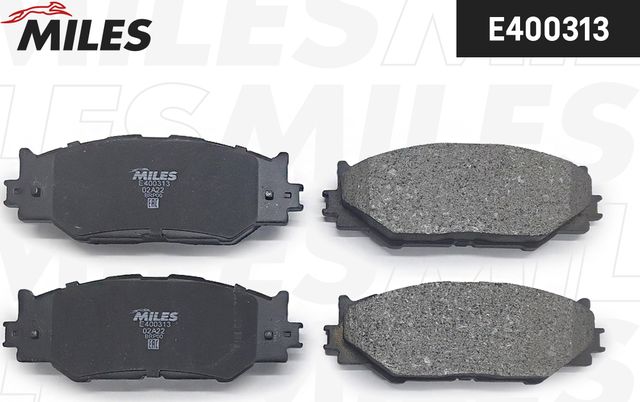 Тормозные колодки Miles (Low-Metallic). Артикул E400313