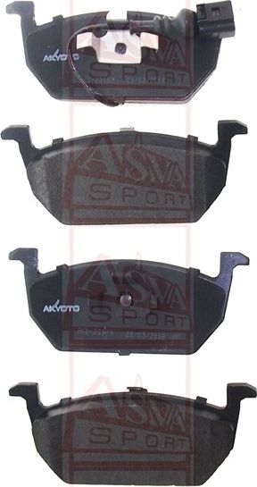 Тормозные колодки Akyoto Packing AKYOTO. Артикул AKD-23109