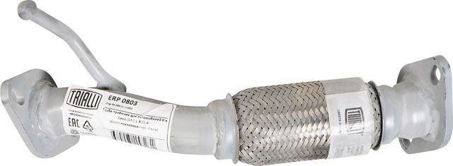 Глушитель Trialli (алюминий / сталь) передний для Kia Ceed I 2006-2012. Артикул ERP 0803