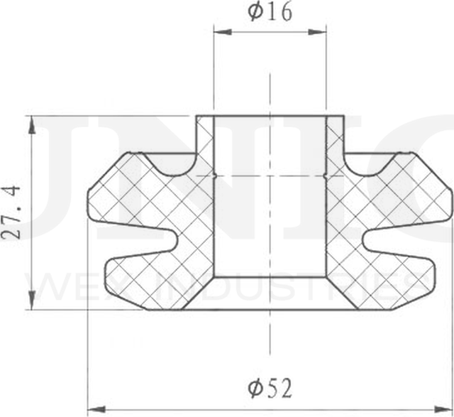 Втулка амортизатора (Unio). Артикул RMP-10166