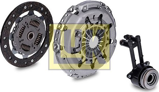 Сцепление (комплект) LuK RepSet Pro для Ford Fiesta V 2001-2003. Артикул 621 3008 33