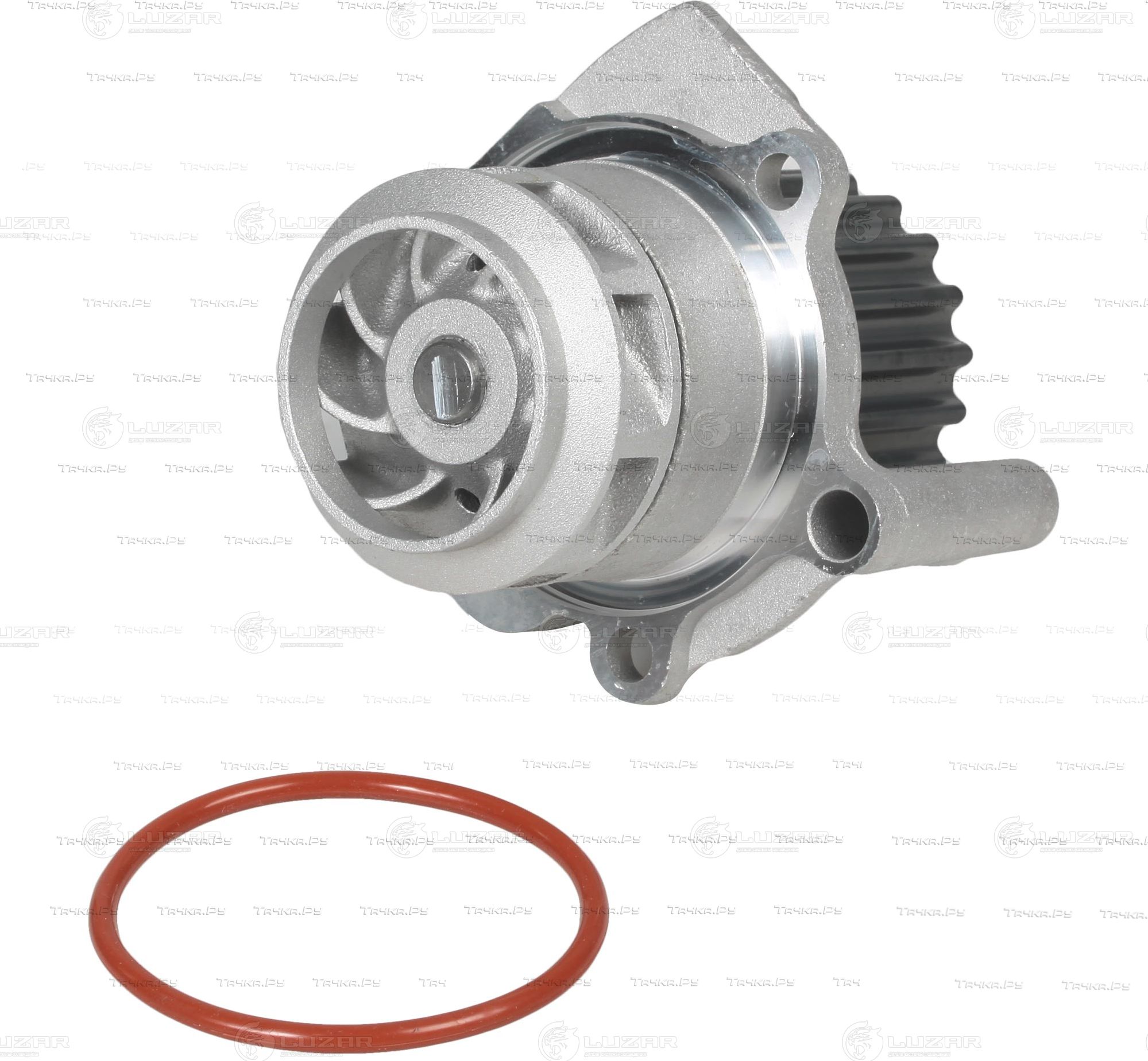 Помпа (водяной насос) Luzar для Volkswagen Passat B6 2005-2010. Артикул LWP 1821