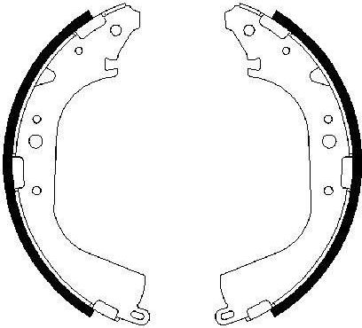 Тормозные колодки Bosch. Артикул 0 986 487 354
