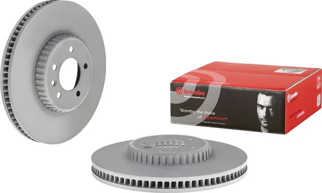 Тормозной диск Brembo PRIME LINE - Lightweight передний для Land Rover Defender II 2019-2026. Артикул 09.D549.23