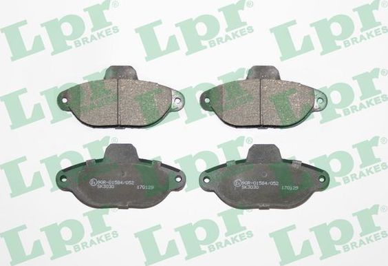 Тормозные колодки LPR. Артикул 05P1191