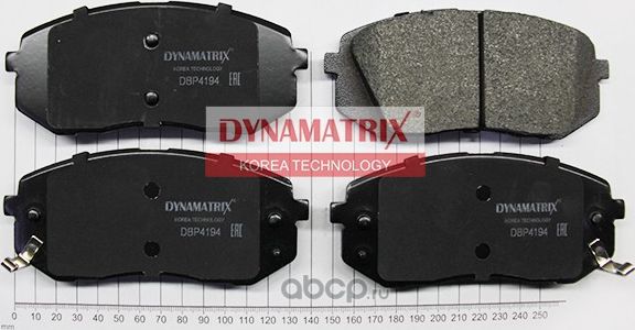 Колодки тормозные дисковые (Dynamatrix-Korea) Dynamatrix-Korea. Артикул DBP4194