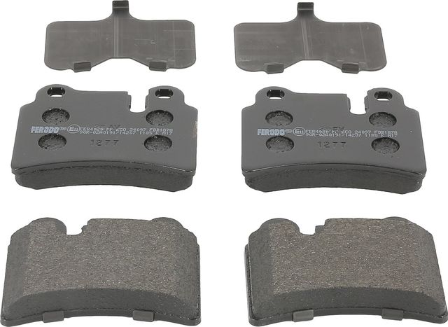 Тормозные колодки Ferodo Premier Eco Friction. Артикул FDB1878