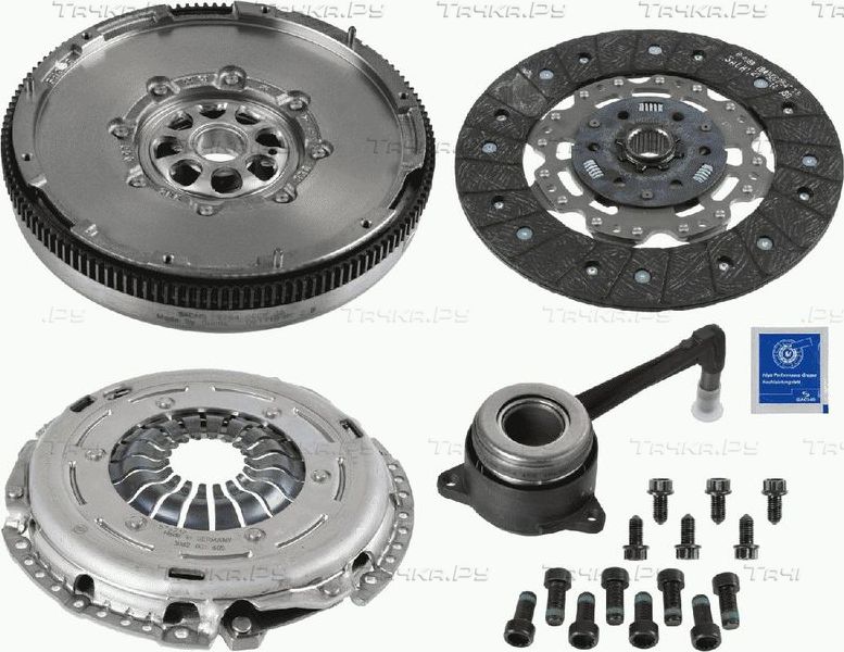 Сцепление (комплект) SACHS ZMS Modul XTend plus CSC для Volkswagen Passat CC I 2008-2012. Артикул 2290 601 060