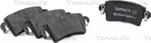 Тормозные колодки Zentparts задние для Renault Master II 1998-2010. Артикул Z07450