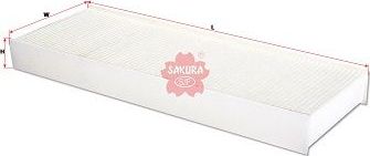 Салонный фильтр Sakura. Артикул CA-26220