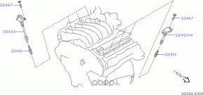 Свеча зажигания Nissan. Артикул 224011P115