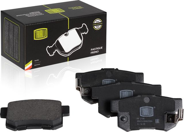 Тормозные колодки Trialli. Артикул PF 2708