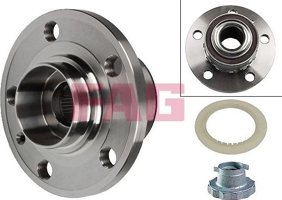 Ступичный подшипник (комплект) Fag передний для Audi S1 I (8X) 2015-2018. Артикул 713 6104 70