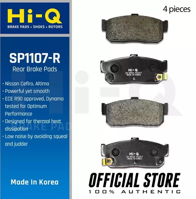 Тормозные колодки Sangsin Hi-Q. Артикул SP1107-R