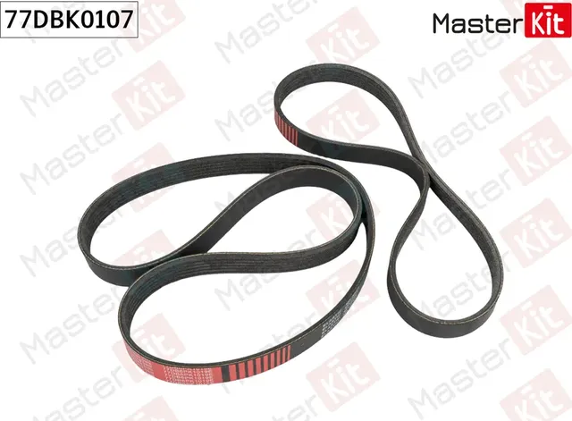 Комплект ремня приводного FORD FIESTA VI 2008 (Master KIT). Артикул 77DBK0107