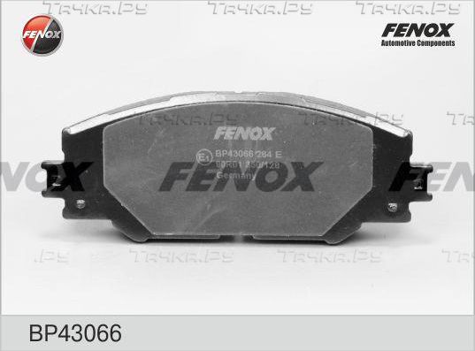 Тормозные колодки Fenox передние для Lexus LS IV 2007-2017. Артикул BP43066