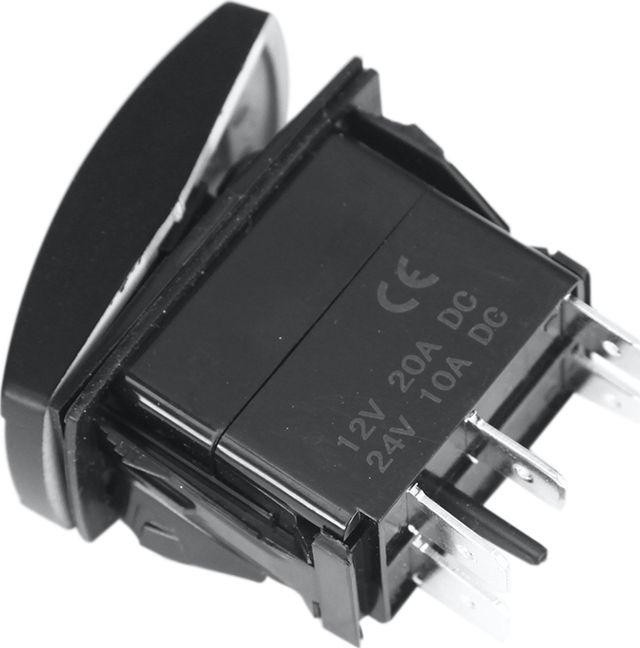 Переключатель РИФ включения/выключения ОСВЕЩЕНИЕ ГРУЗОВОГО КУЗОВА с белой подсветкой. Артикул RIF22-1-1101000