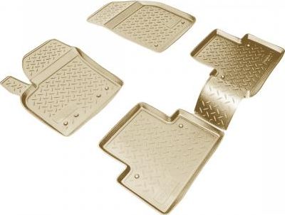 Коврики Норпласт для салона Volvo S40 II 2007-2012. БЕЖЕВЫЕ. Артикул NPL-Po-96-41Beige