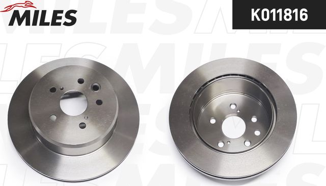 Тормозной диск Miles задний для Lexus RC I 2014-2026. Артикул K011816
