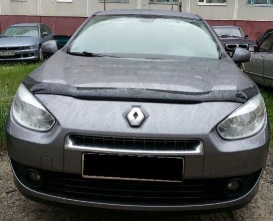Дефлектор SIM для капота Renault Fluence седан 2009-2026. Артикул SREFLU0912
