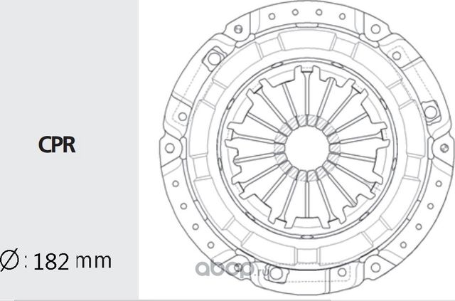 Корзина сцепления (Valeo) Valeo. Артикул HDC73