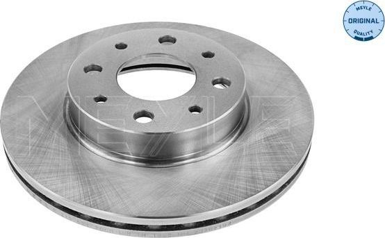 Тормозной диск Meyle Original передний для Fiat Albea 1996-2012. Артикул 215 521 2006