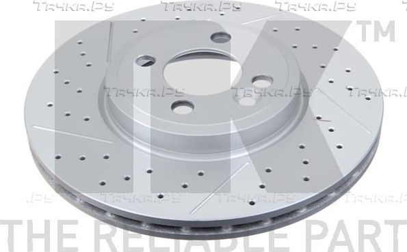 Тормозной диск NK передний для MINI Clubman I (R55) 2007-2014. Артикул 314038