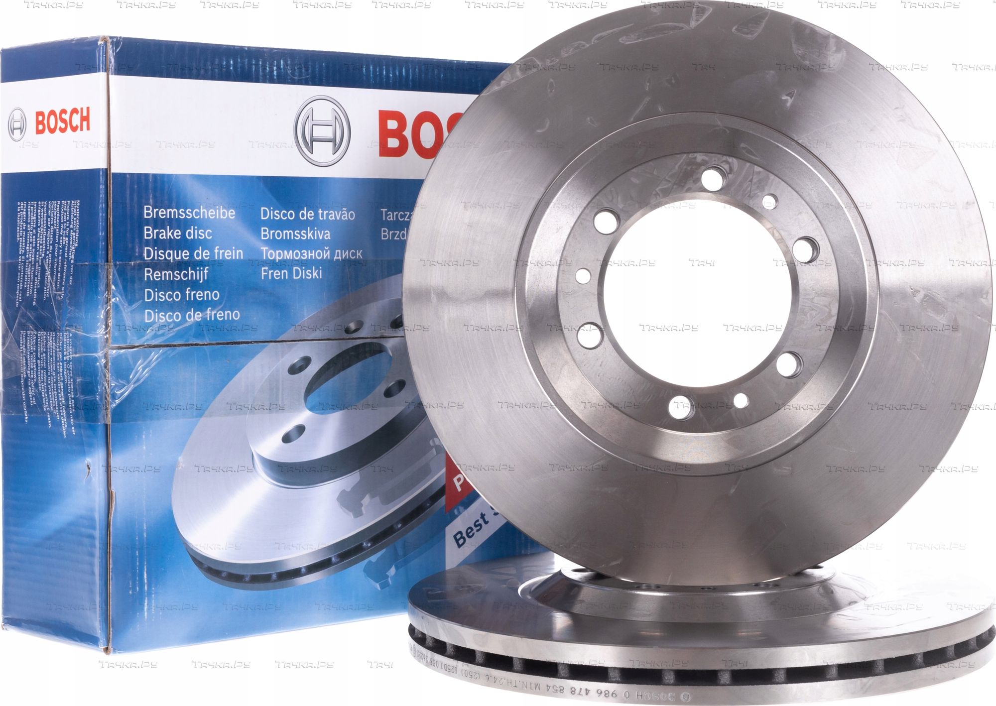 Тормозной диск Bosch передний для Opel Monterey A 1991-1997. Артикул 0 986 478 854