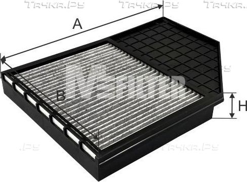 Салонный фильтр MFilter. Артикул K 9202C