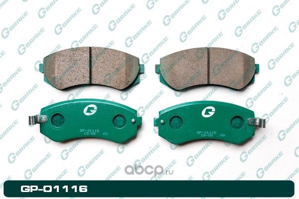 Колодки тормозные дисковые (G-Brake). Артикул GP01116