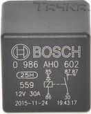 Реле бензонасоса Bosch. Артикул 0 986 AH0 602