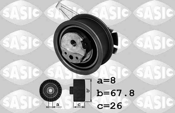 Натяжной ролик (натяжитель) ремня ГРМ Sasic. Артикул 1706107
