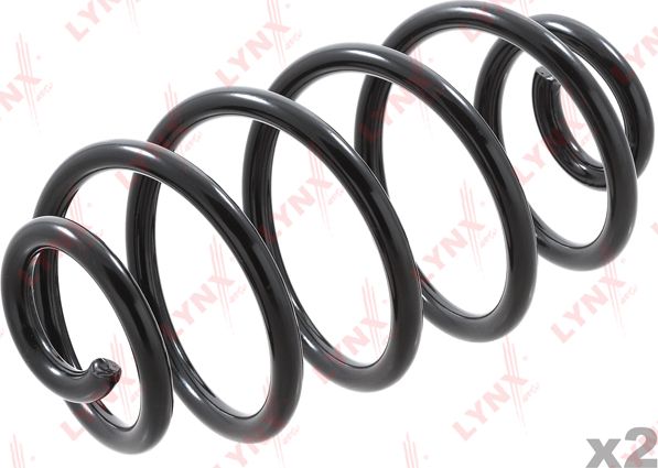 Пружина подвески LYNXauto задняя для Opel Meriva A 2003-2010. Артикул SC-2906