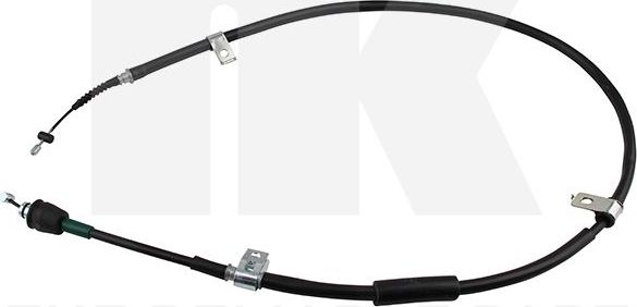 Трос ручника (тросик ручного тормоза) NK. Артикул 903406