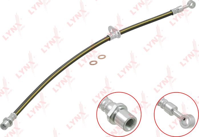 Тормозной шланг LYNXauto. Артикул BL-3813