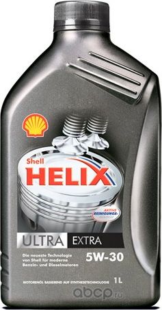 Моторное масло Shell Helix Ultra 5W-30 кан. 1 л. Артикул 550040750