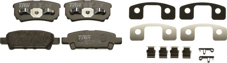 Тормозные колодки TRW. Артикул GDB4143
