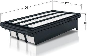 Воздушный фильтр Tecneco Filters. Артикул AR1658PMJ