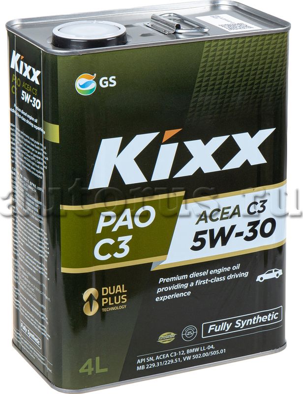Масло моторное Kixx PAO 5W-30 /4л. Артикул L209144TE1