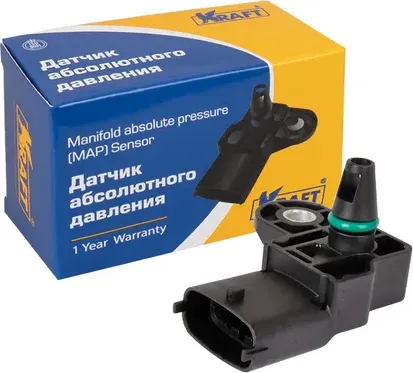 Датчик абсолютного давления ВАЗ 2190-2194, Lada Vesta (15-) 1.6i (Kraft). Артикул KT500802