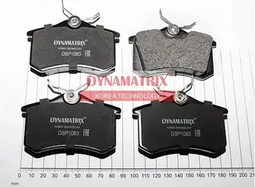 Колодки тормозные дисковые (Dynamatrix-Korea) Dynamatrix-Korea. Артикул DBP1083