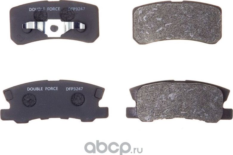 Колодки тормозные дисковые (Double Force) Double Force. Артикул DFP3247