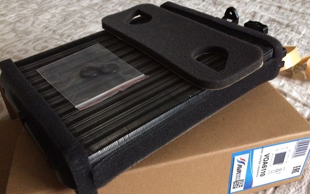 Радиатор отопителя (печки) AVA для Volvo XC90 I 2002-2014. Артикул VOA6110