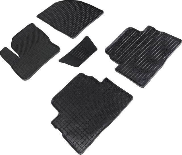 Коврики резиновые Seintex с узором сетка для салона Ford Kuga I 2008-2012. Артикул 00872