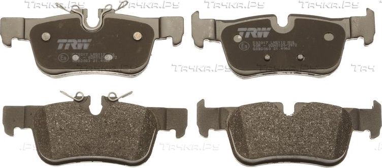 Тормозные колодки TRW задние для MINI Clubman II (F54) 2014-2026. Артикул GDB2063