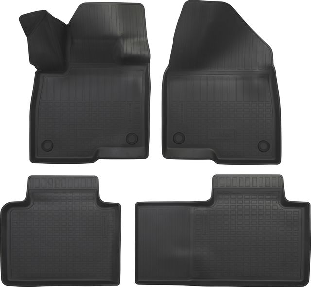 Коврики Норпласт для салона BAIC Beijing X55 2022-2026 ЧЕРНЫЕ. Артикул NPA11-C08-885