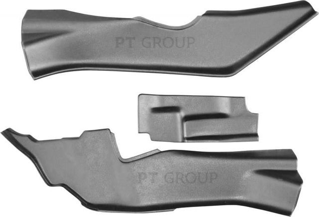 Накладки PT Group на ковролин тоннельные (3 шт) (ABS) для Lada Largus I 2012-2026. Артикул LLA111703