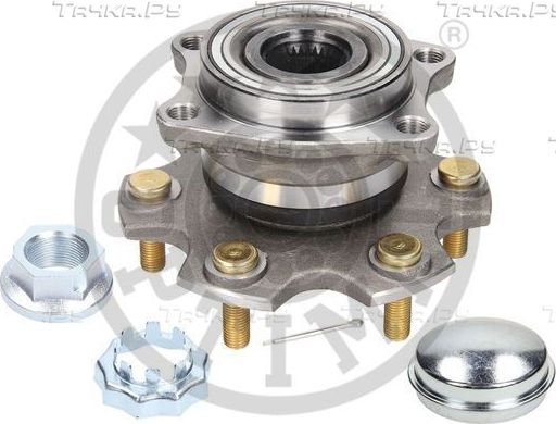 Ступица колеса с интегрированным подшипником Optimal задняя для Mitsubishi Pajero IV 2006-2026. Артикул 952766L